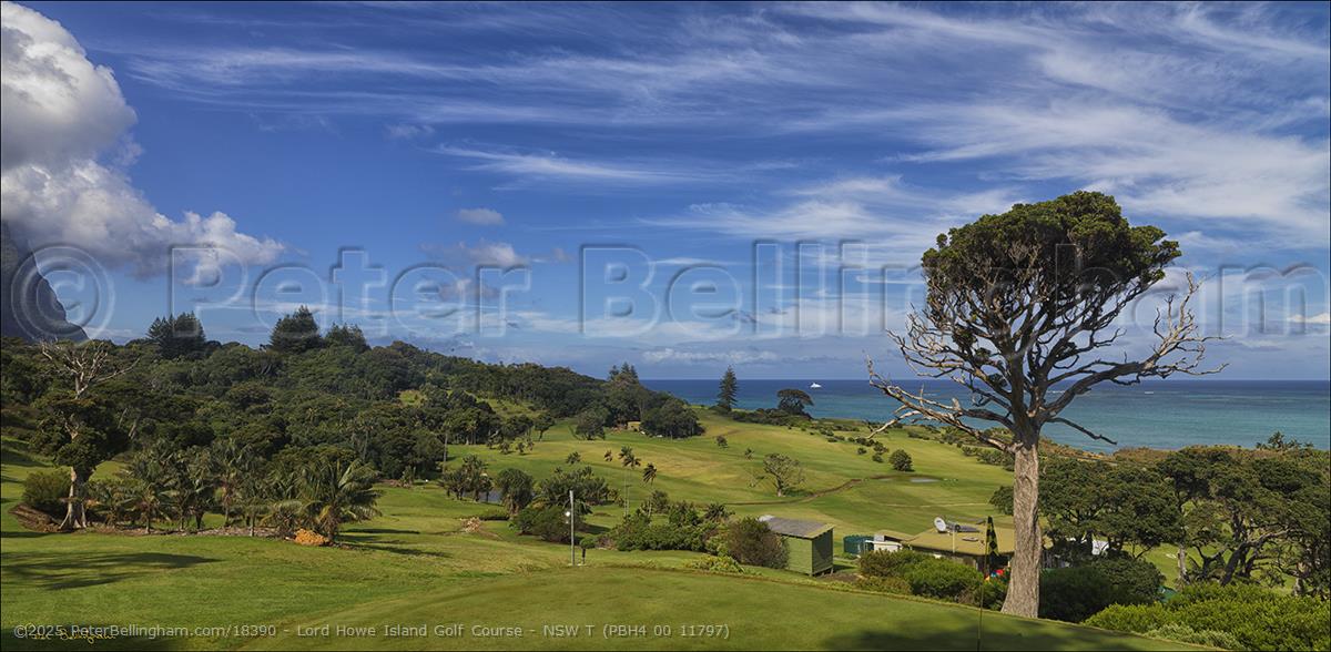 Peter Bellingham Photography Lord Howe Island Golf Course - NSW T (PBH4 00 11797)